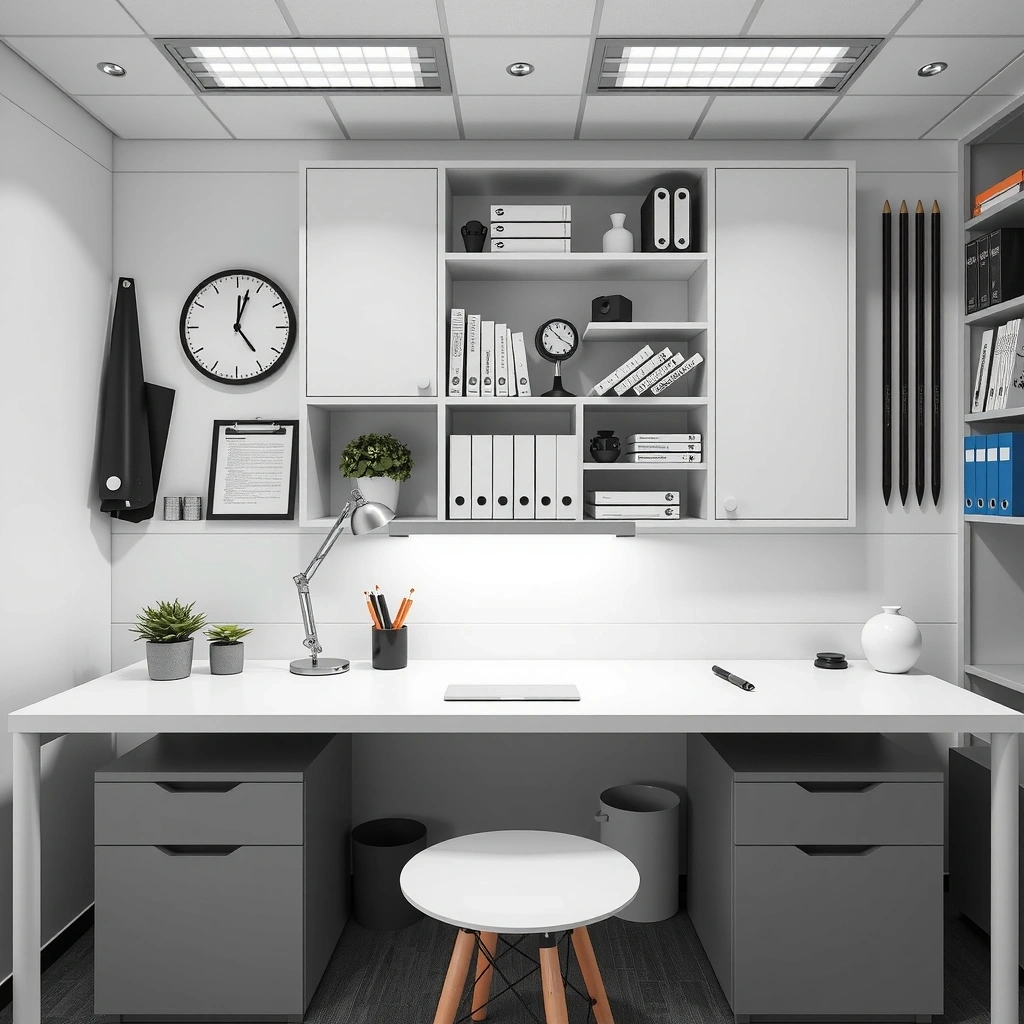 Clean workspace representing our methodical approach to design